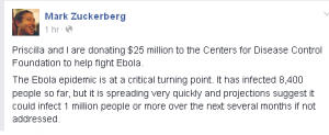 mark zuckerberg ebola
